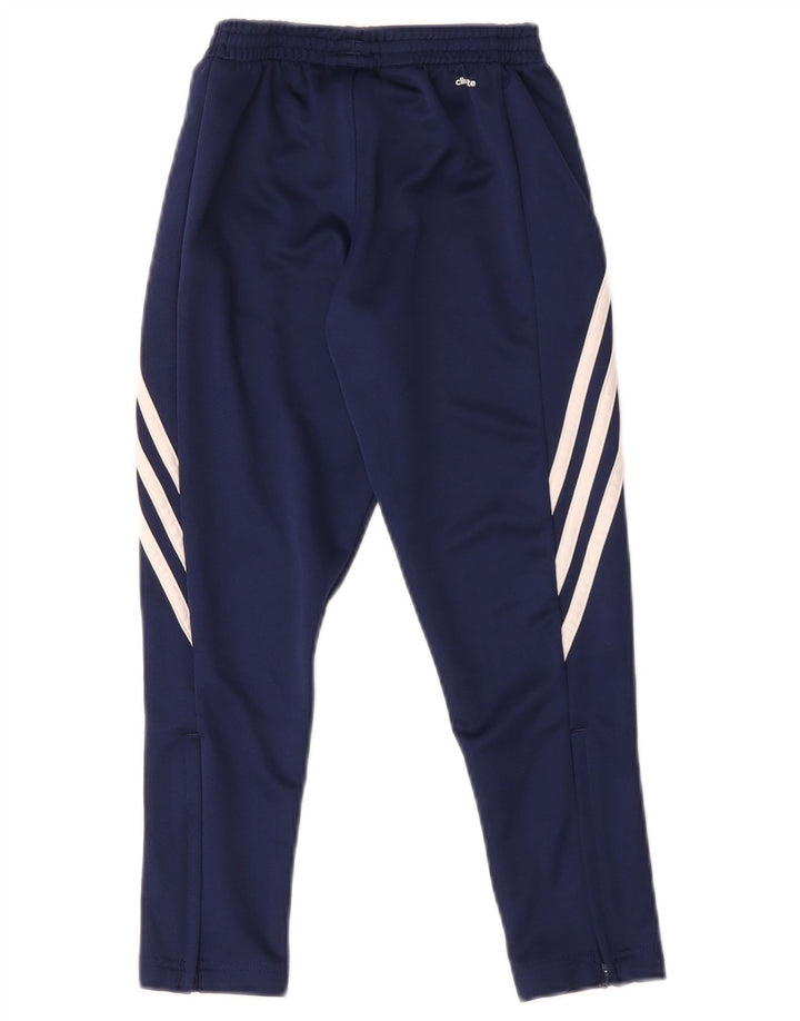 Adidas Pantalon de survêtement Climalite pour garçon 7-8 ans Petit Bleu marine