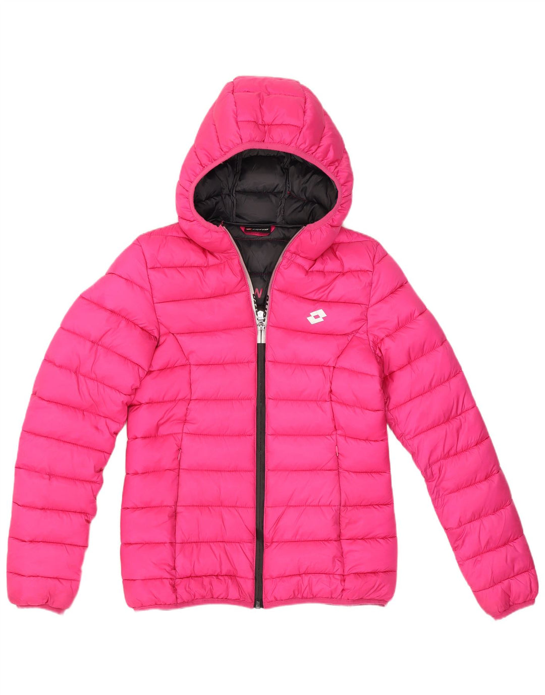 Lotto Veste matelassée à capuche pour femme UK 10 Petit Rose Polyester