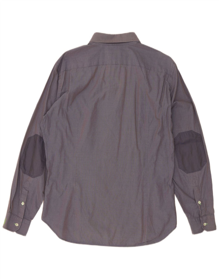Jeckerson Chemise Homme XL Bleu Carreaux Coton