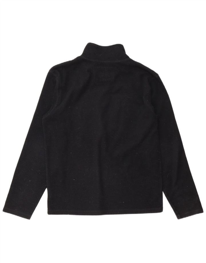 BILLABONG Pull Polaire Graphique à Col Zippé pour Homme Petit Noir Polyester