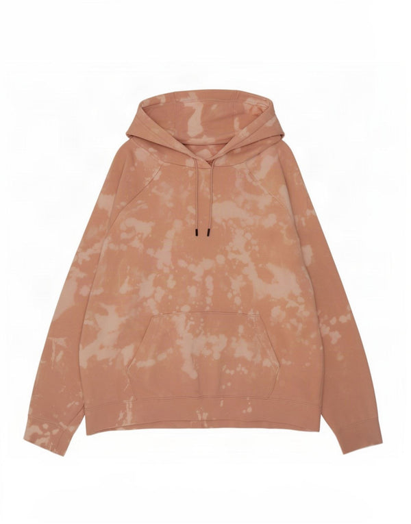 Nike Pull à capuche XL en coton tie-dye rose pour homme