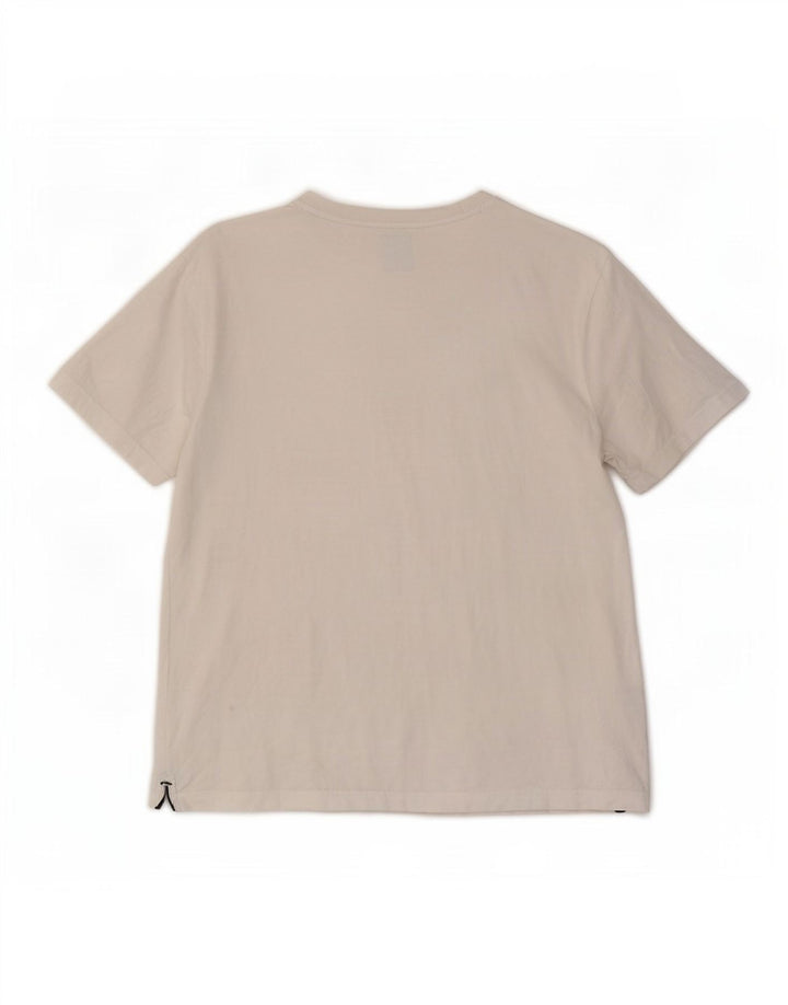 Crew Clothing T-Shirt Homme Blanc Moyen Coton