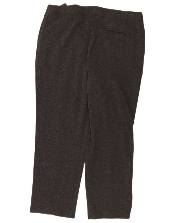 Marks & Spencer Pantalon chino fuselé pour femme UK 14 Large W34 L24 Gris