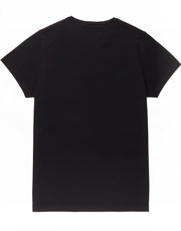 Tommy Hilfiger T-Shirt Graphique Homme Petit Bleu Marine Coton