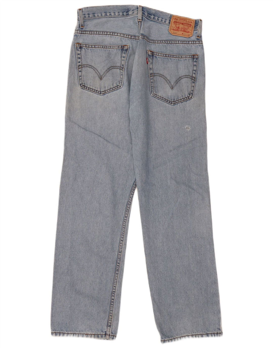 LEVI'S Jean Droit 505 Regular Fit Homme W34 L32 Bleu Coton