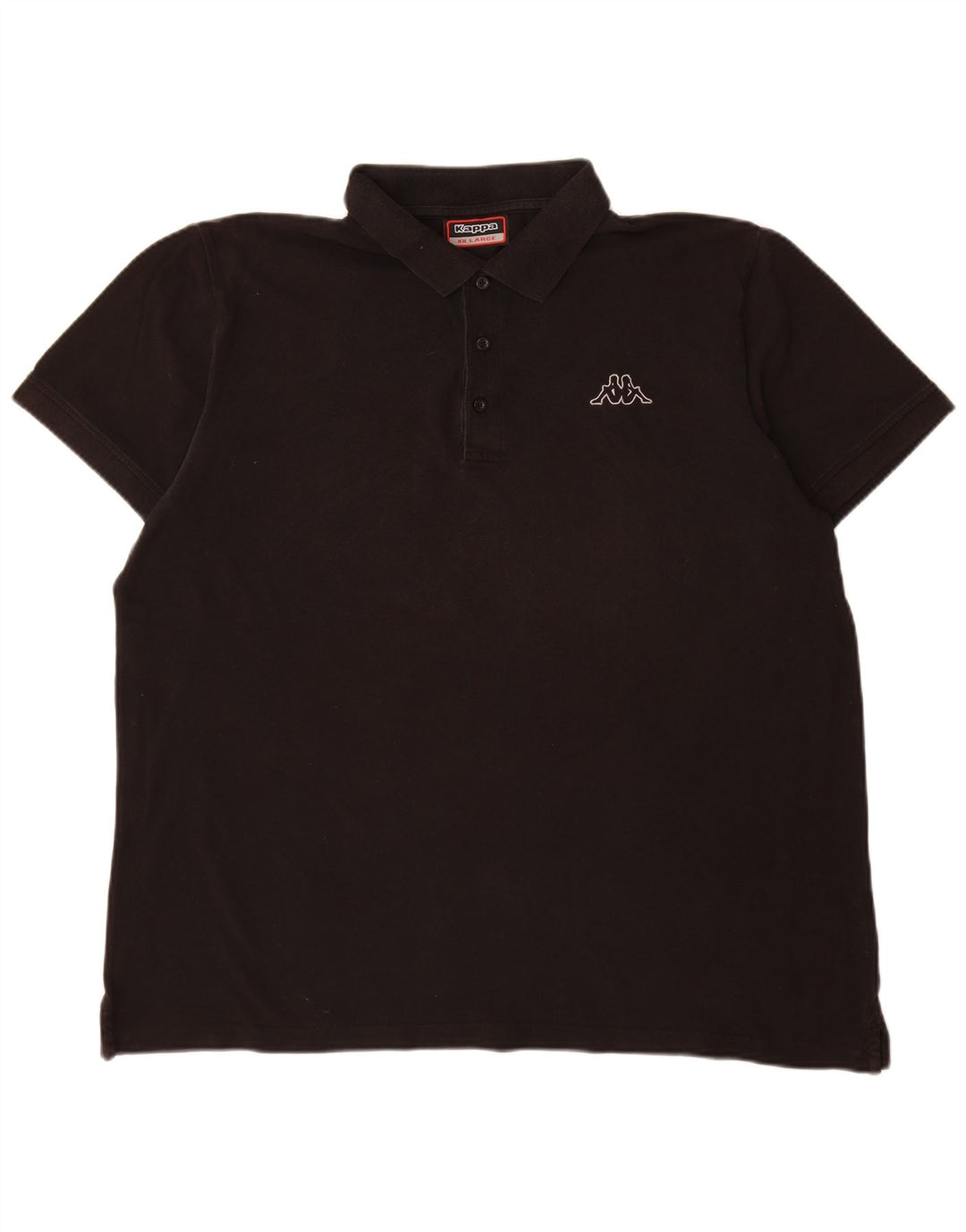 KAPPA Polo Homme 2XL Noir Coton