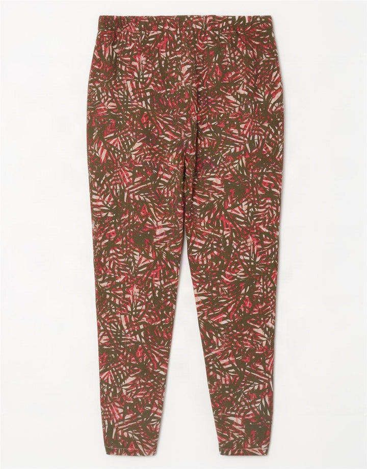 Marks & Spencer Leggings Femme UK 12 Medium Multicolore Floral Viscose