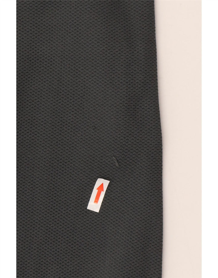Adidas Pantalon de survêtement pour femme UK 14 Polyester gris moyen colour block