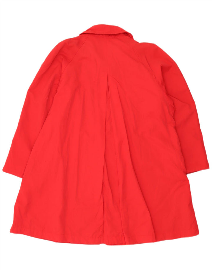 Et Dieu Crea La Femme Manteau Femme EU 40 Medium Rouge Polyester
