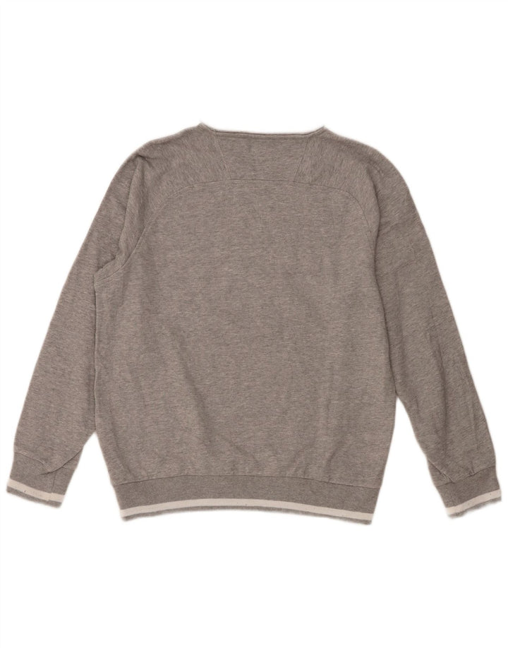 Champion Sweat-shirt graphique pour femme UK 44 Gris moyen Colourblock