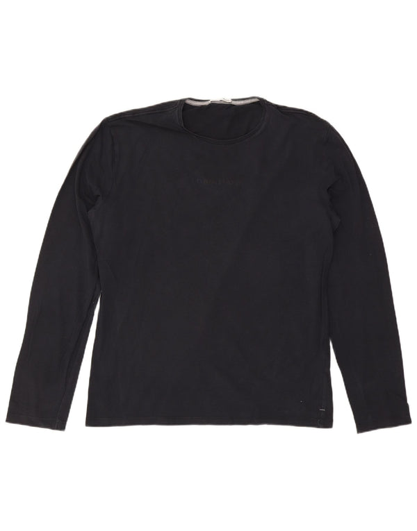 Gas Top Homme Manches Longues 2XL Bleu Marine Coton
