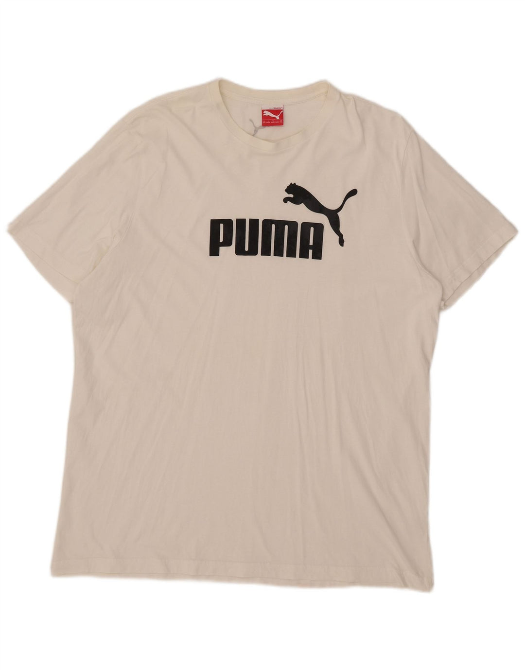 Puma T-shirt graphique pour homme 2XL Blanc
