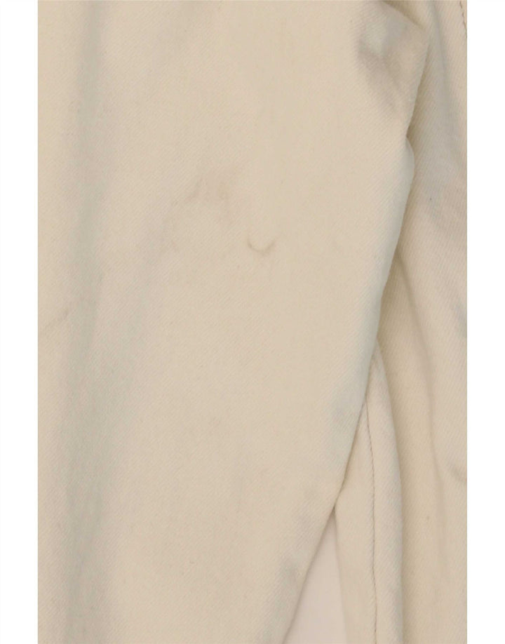 Marks & Spencer Veste en jean pour femme UK 8 Petit coton blanc