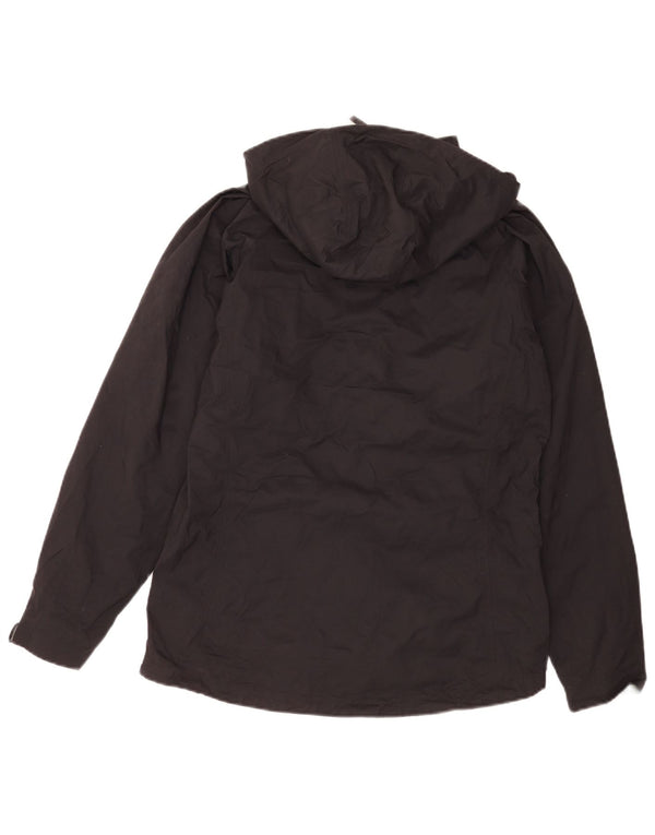 Berghaus Veste de Pluie à Capuche Garçon 11-12 Ans Noir Polyamide