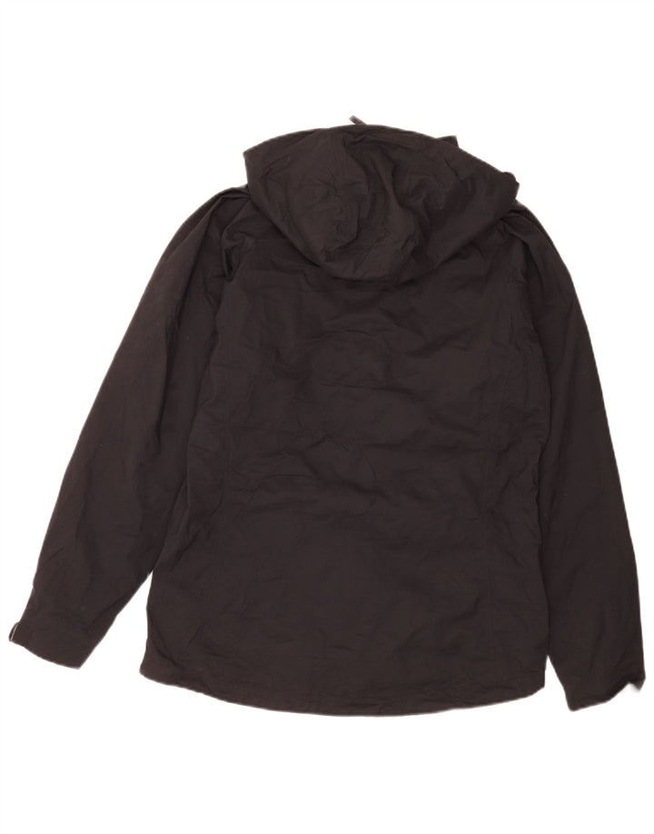 Berghaus Veste de Pluie à Capuche Garçon 11-12 Ans Noir Polyamide