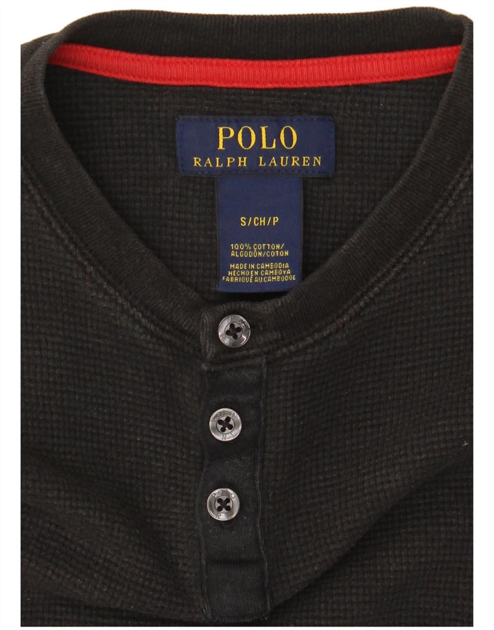 Polo Ralph Lauren T-Shirt Homme Haut Petit Coton Noir