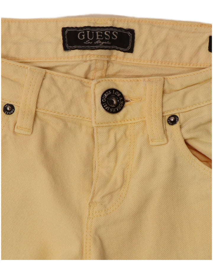 Guess Femme Sophie Slim Jean W28 L26 Jaune