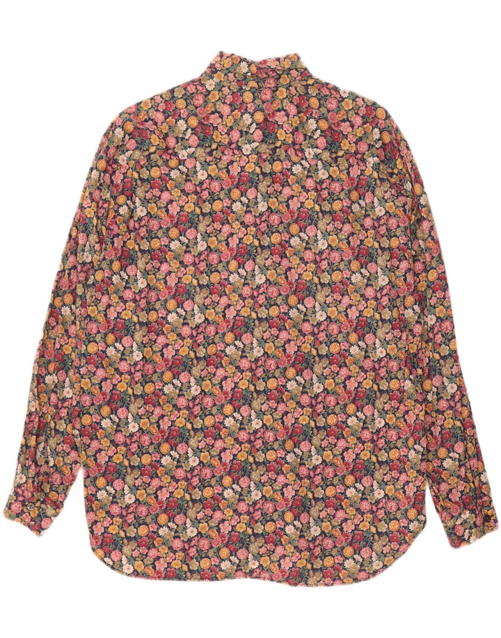 Blouse chemise femme vintage IT 44 Medium Multicolore Floral