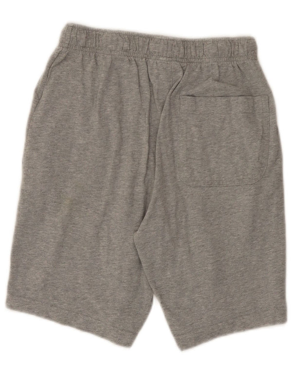 Short de sport Nike XS en coton moucheté gris pour homme