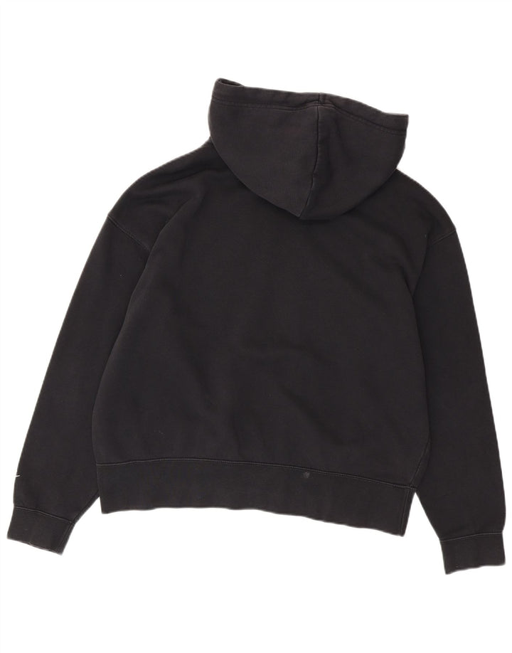 NIKE Pull à capuche graphique pour homme en coton noir moyen