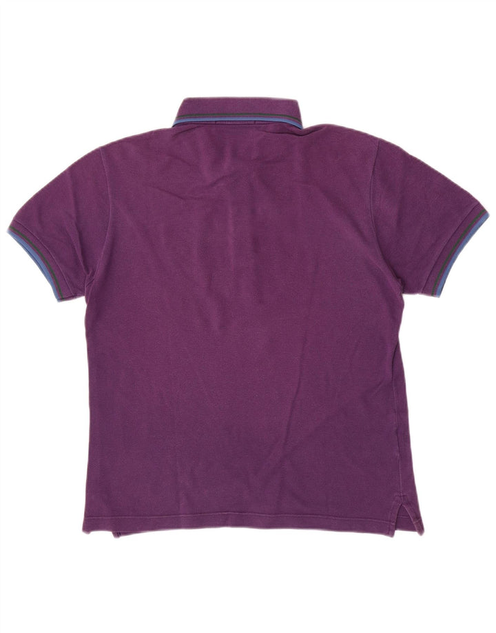 Chemise Polo Homme Fred Perry, Taille S, Rayures Violettes, Coton