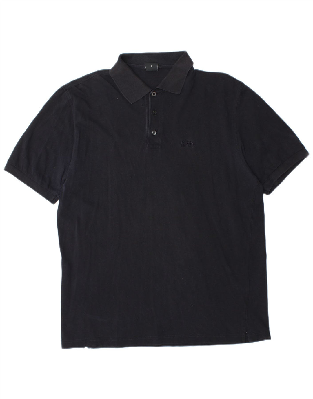 Hugo Boss Polo Homme Grand Bleu Marine Coton