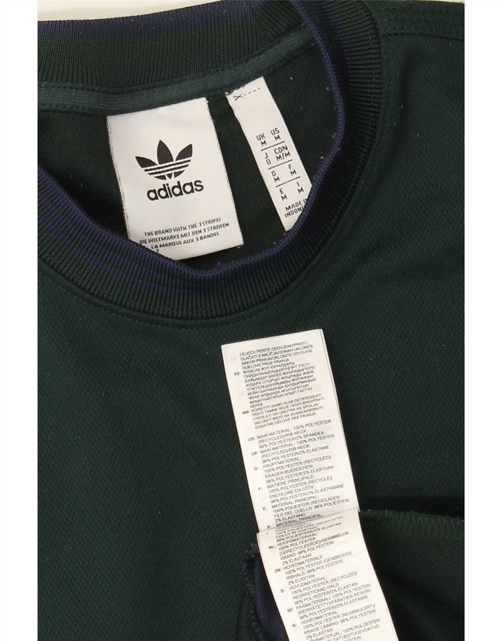 Adidas T-Shirt Homme Vert Moyen Polyester
