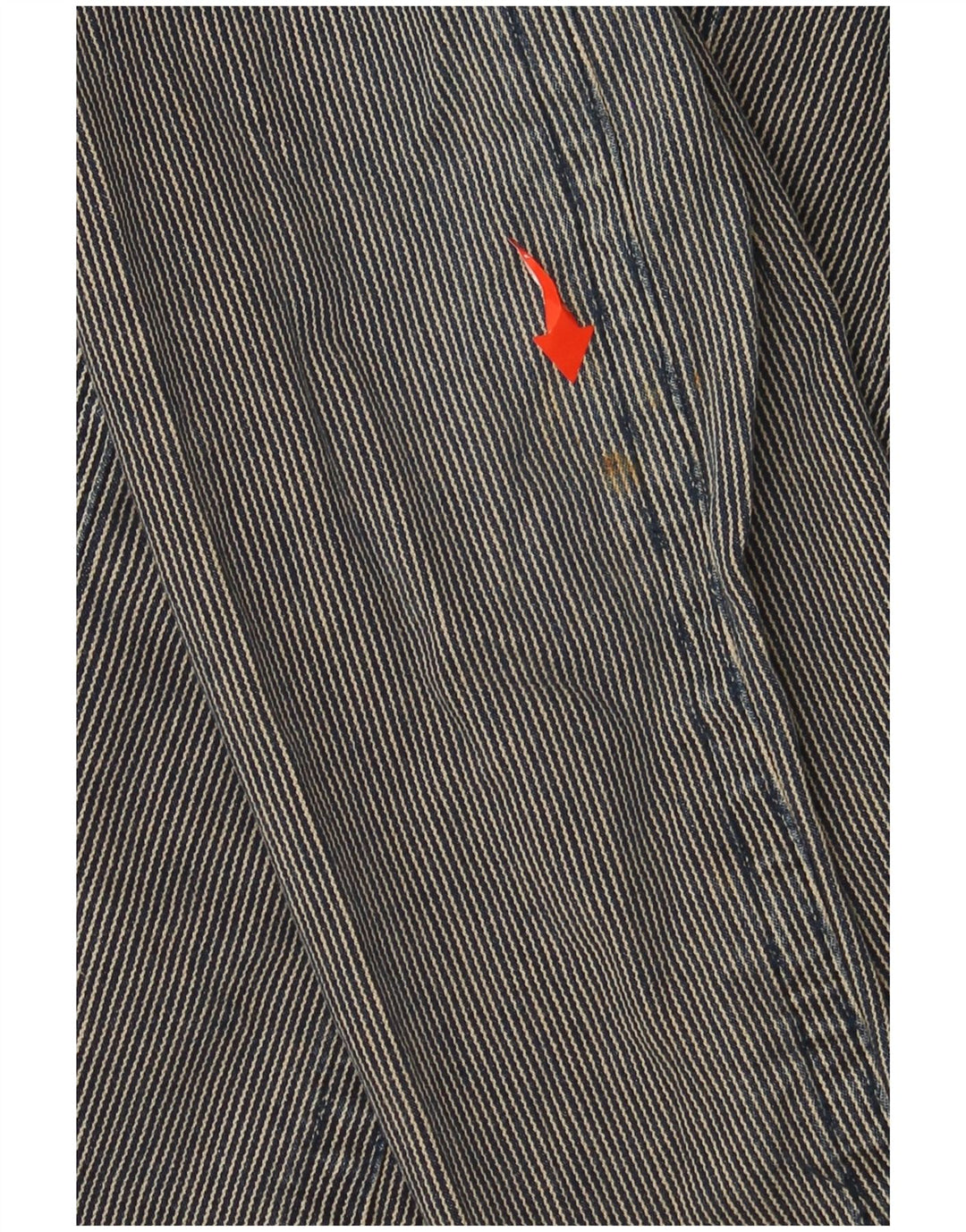 EDDIE BAUER Veste blazer à 2 boutons pour femme UK 12 Gris moyen à fines rayures