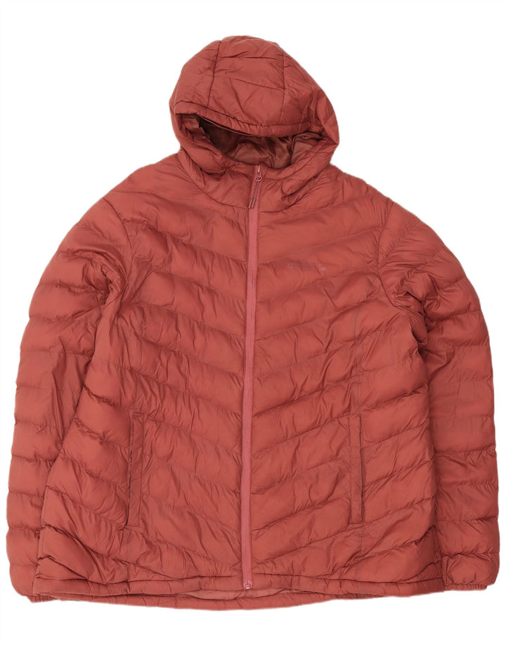 Mountain Warehouse Veste matelassée pour femme UK 18 XL Rouge Polyamide
