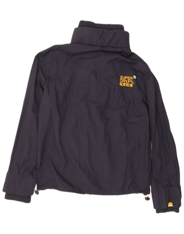 Superdry Veste de pluie Windcheater Graphic pour homme UK 42 XL Bleu marine Nylon