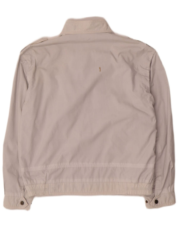 Faciba Veste Militaire Réversible Homme IT 50 Large Blanc Polyester