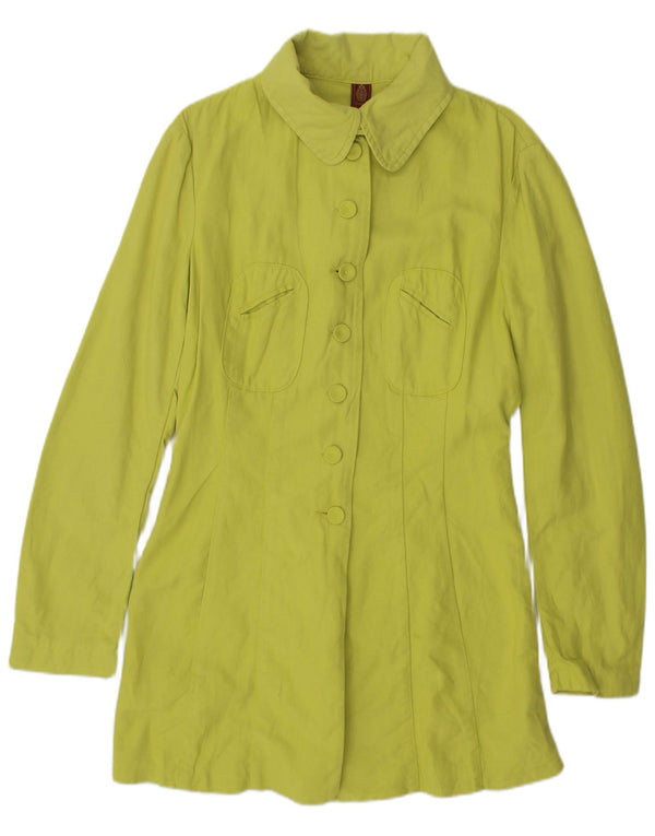 vintage Womens Overcoat UK 14 Grand Vert