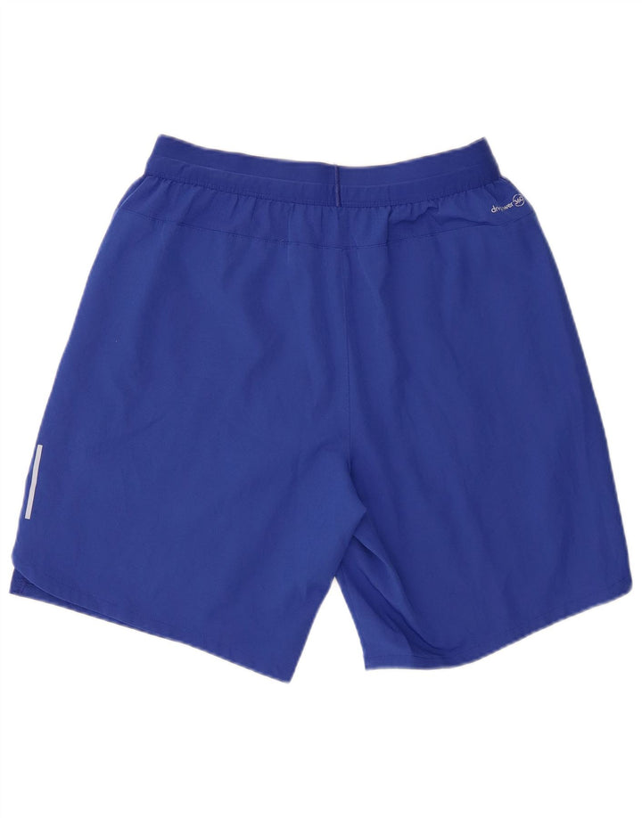 Russell Athletic Short de sport pour homme Bleu moyen Polyester
