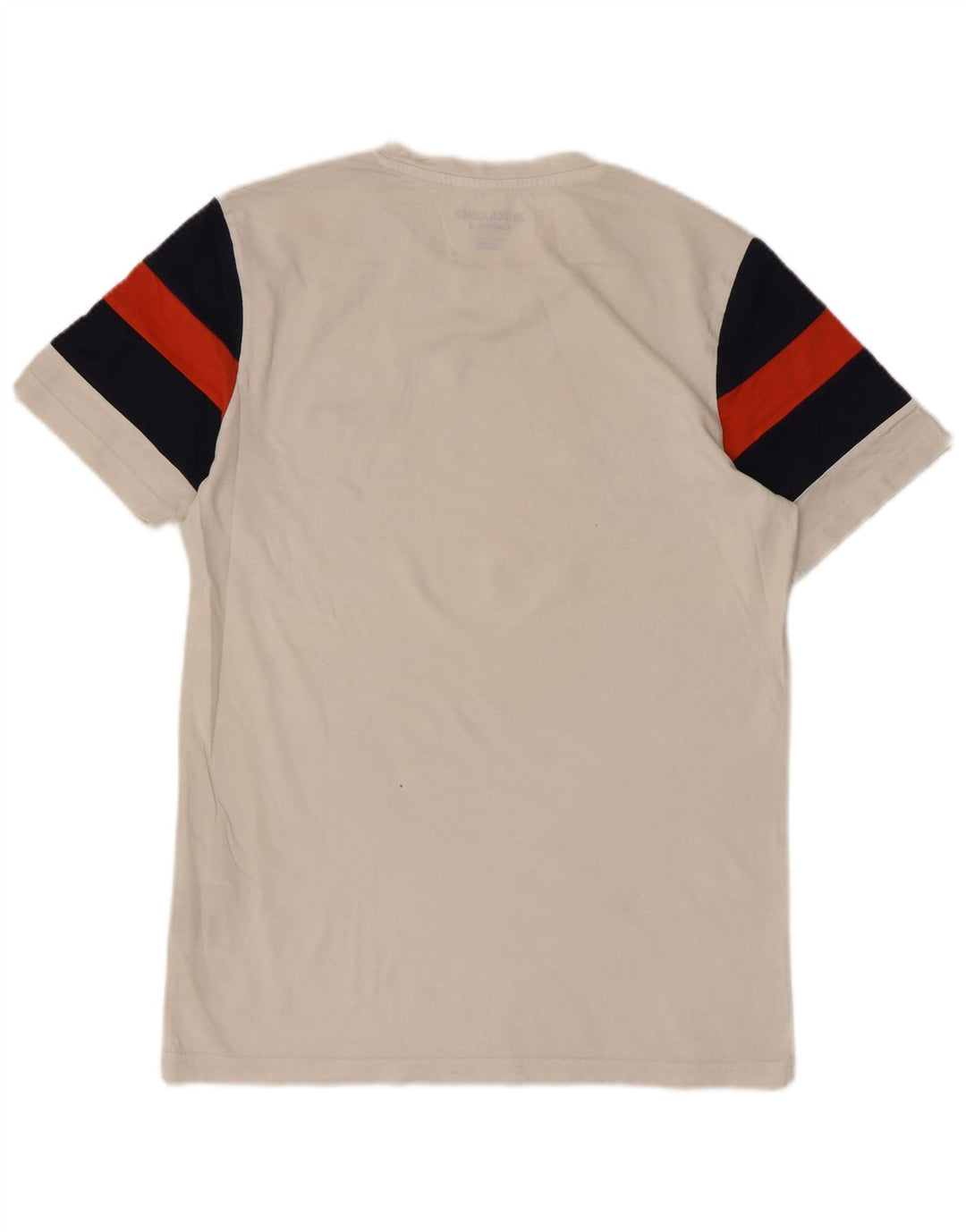 Jack & Jones T-Shirt Homme Petit Blanc Colorblock Coton