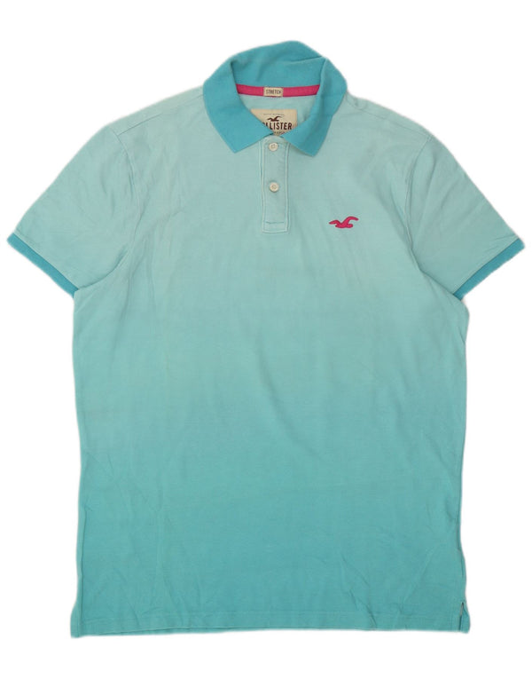 Hollister Polo Homme XL Bleu Coton