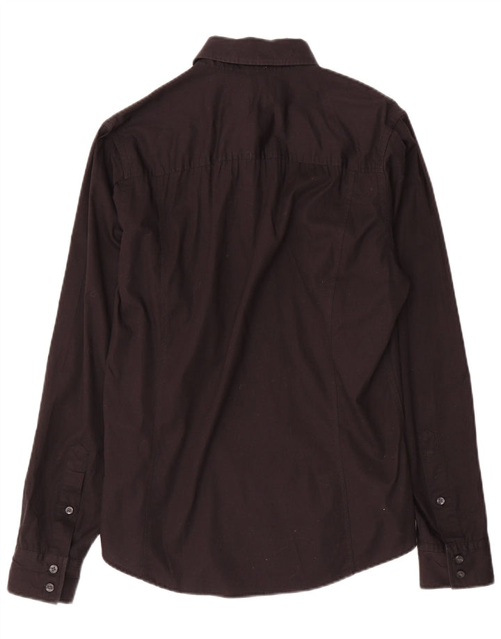 Calvin Klein Jeans Chemise Homme Coton Noir Moyen