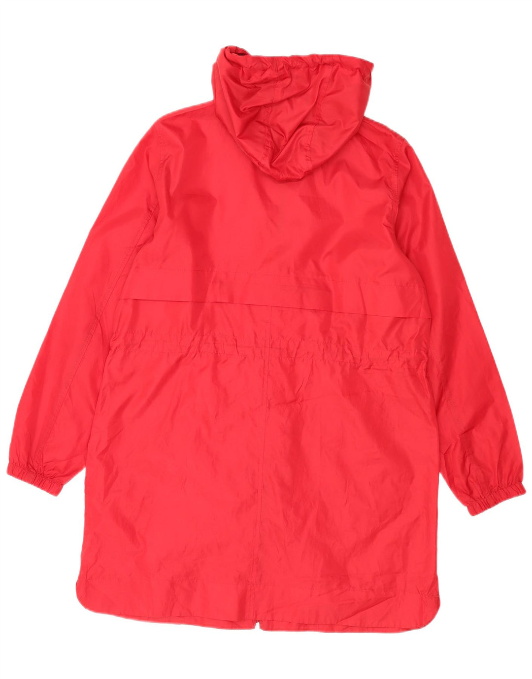 Marks & Spencer Manteau imperméable à capuche pour femme UK 44 Rouge moyen Polyester