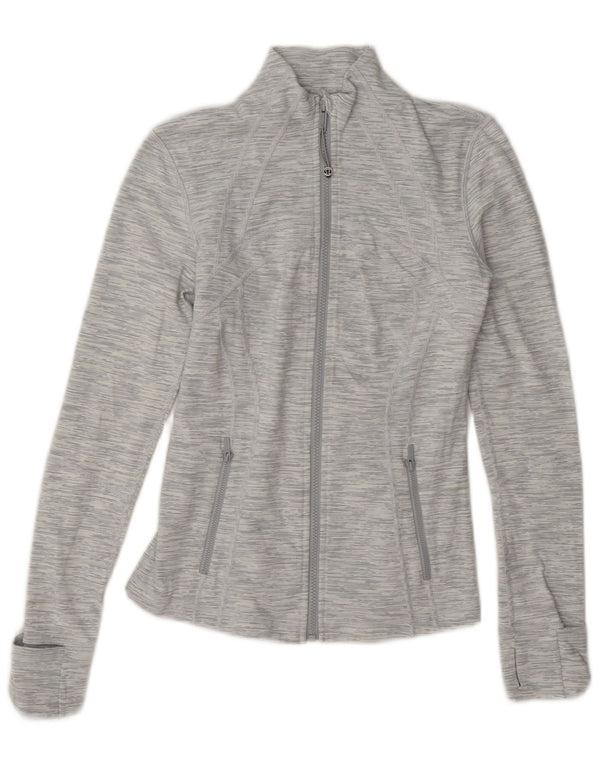 Lululemon Veste de survêtement pour femme US 6 Gris moyen moucheté