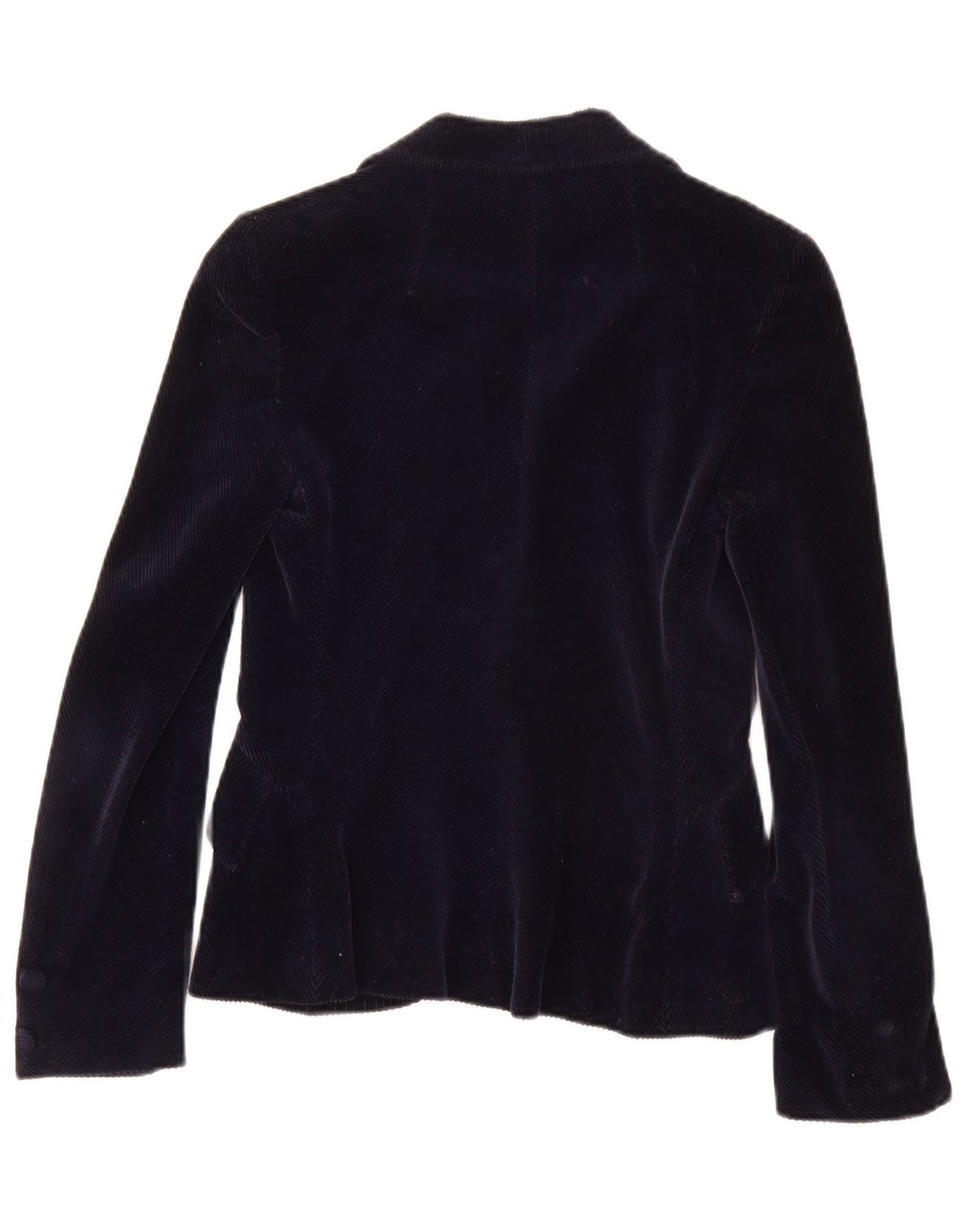 PIERRE D'ALBY Ensemble jupe 2 pièces en velours côtelé pour femme UK 10 Small W24 Bleu marine