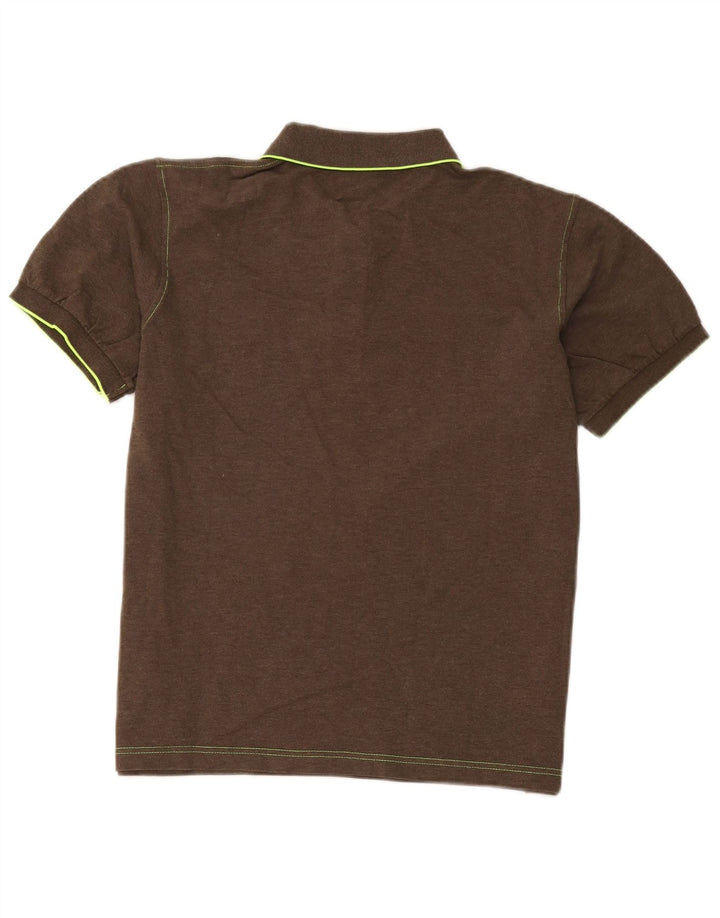 Sun68 Polo Homme Large Marron Coton