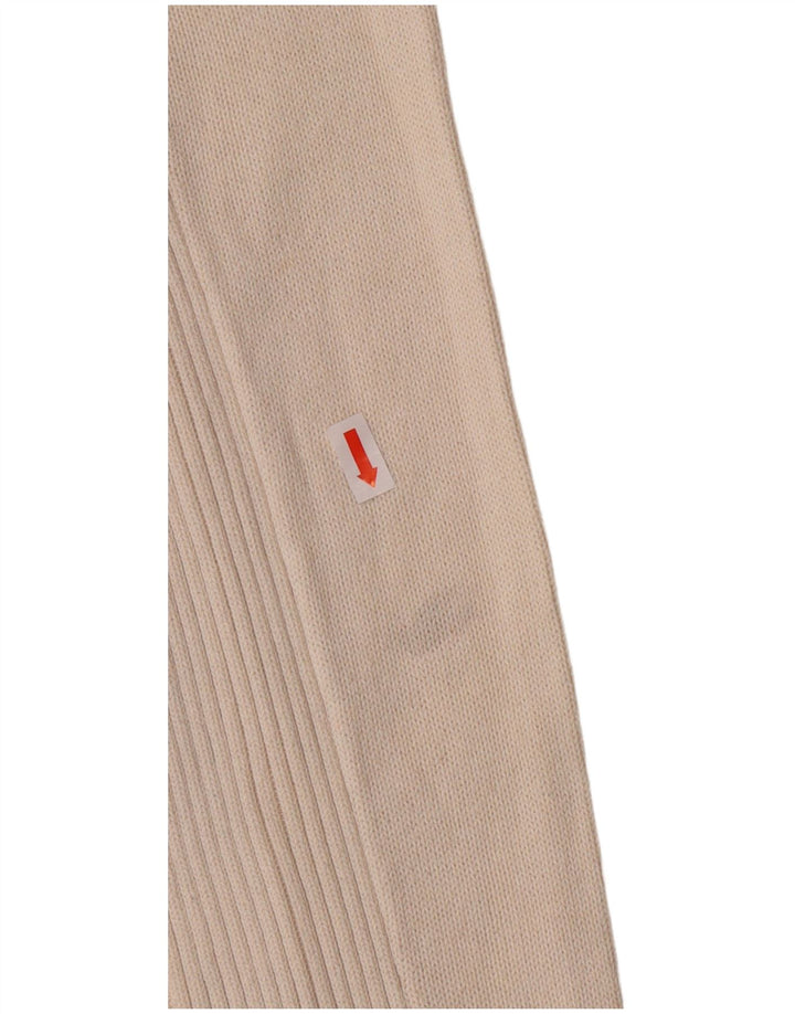 Tommy Hilfiger Cardigan pour homme en coton blanc cassé
