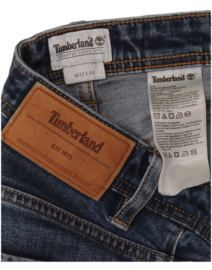 Timberland Jean droit homme W32 L28 bleu coton