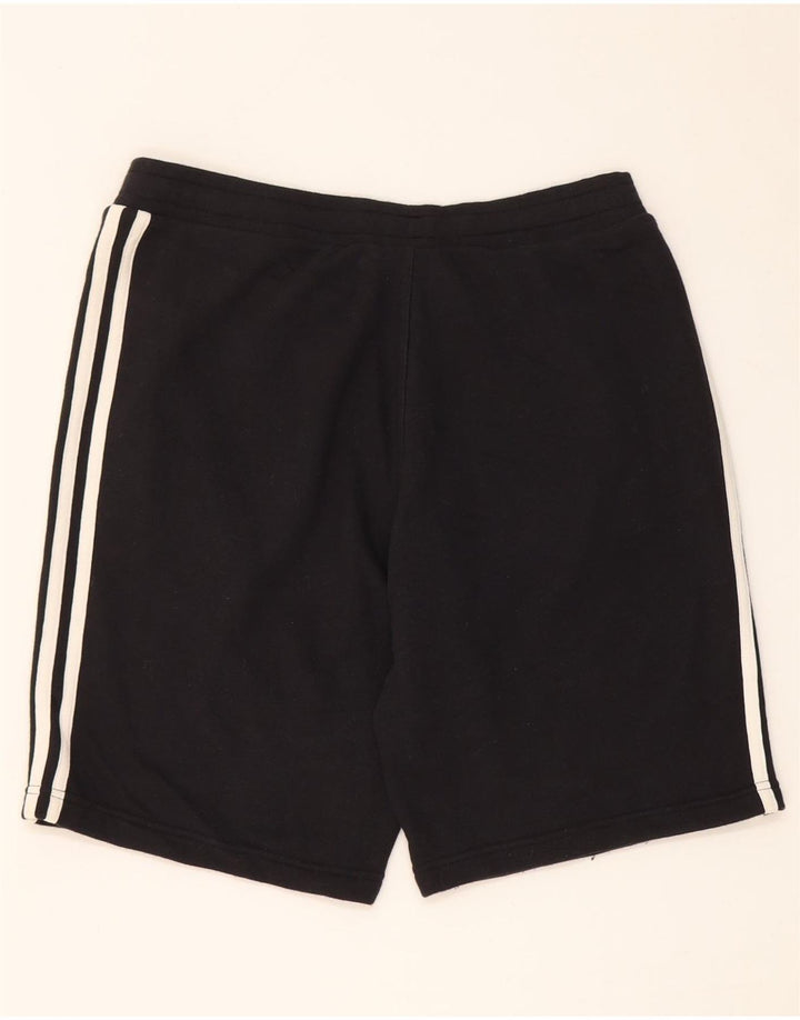 Adidas Short de sport pour homme en coton noir moyen