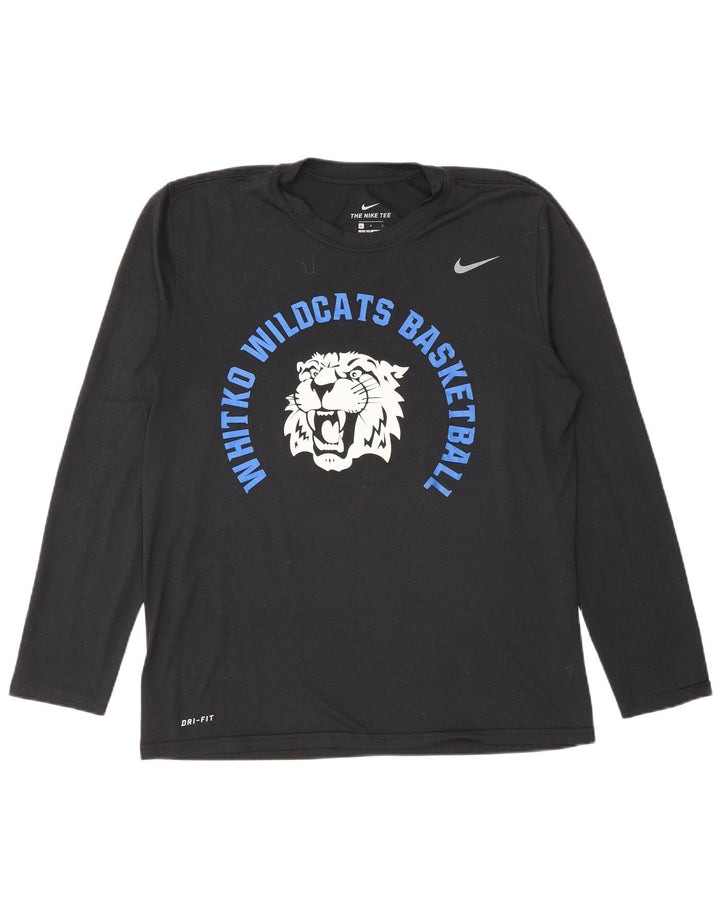 Haut à manches longues Nike Wildcats Graphic pour hommes, grand noir, polyester
