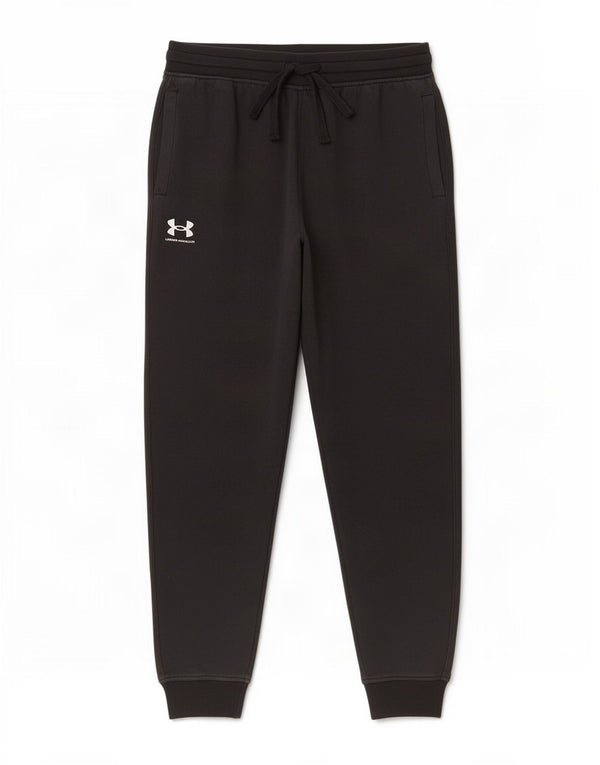 Under Armour Pantalon de survêtement pour homme en coton noir Taille L