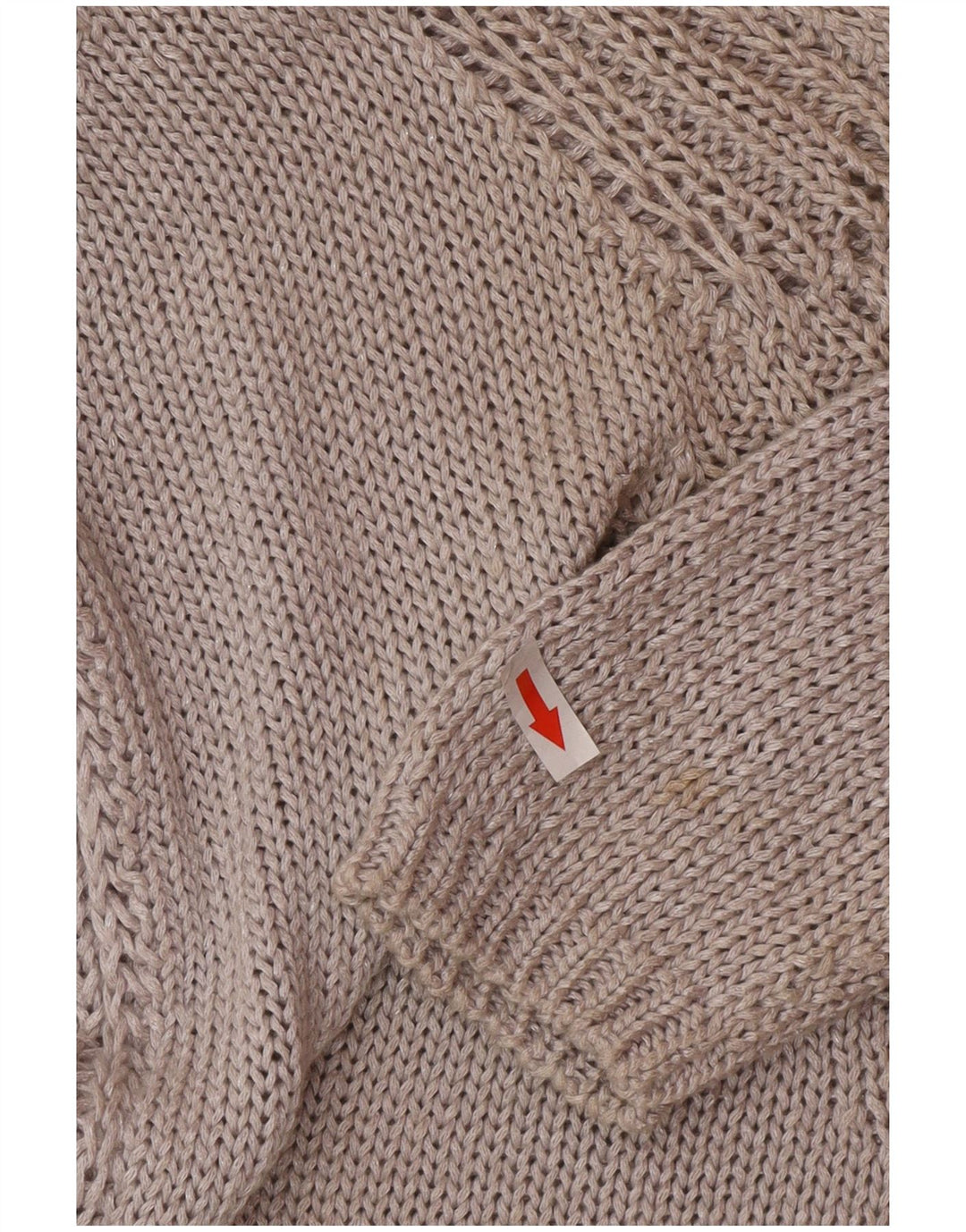Zara Pull col V pour femme UK 14 Gris moyen
