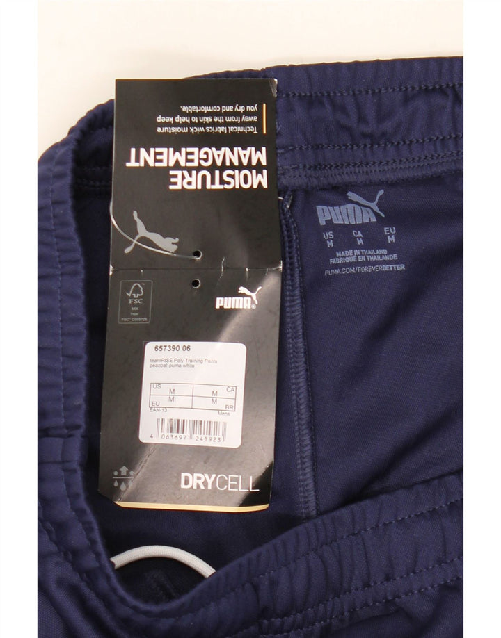 Puma Pantalon de Survêtement Joggers Homme Bleu Marine Moyen Polyester