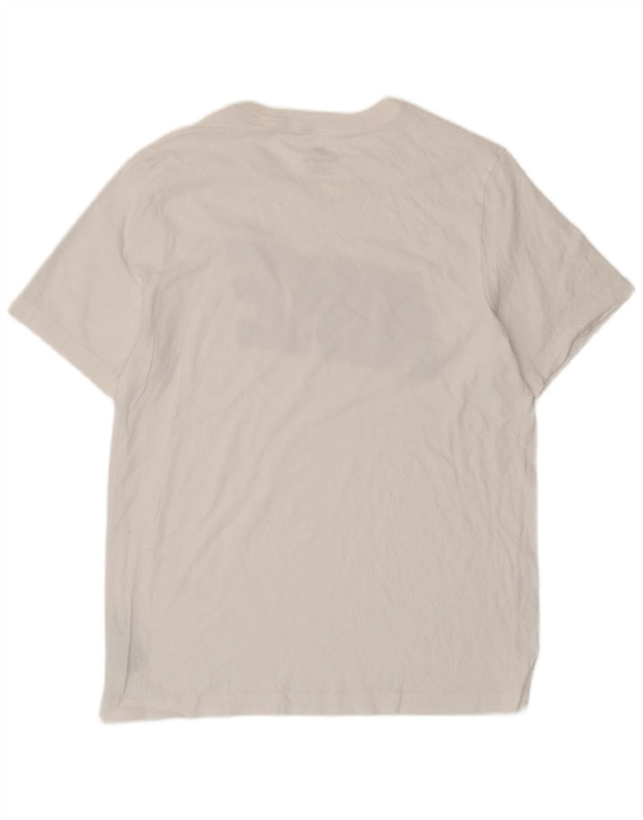 Nike T-shirt graphique pour homme en coton blanc Taille L