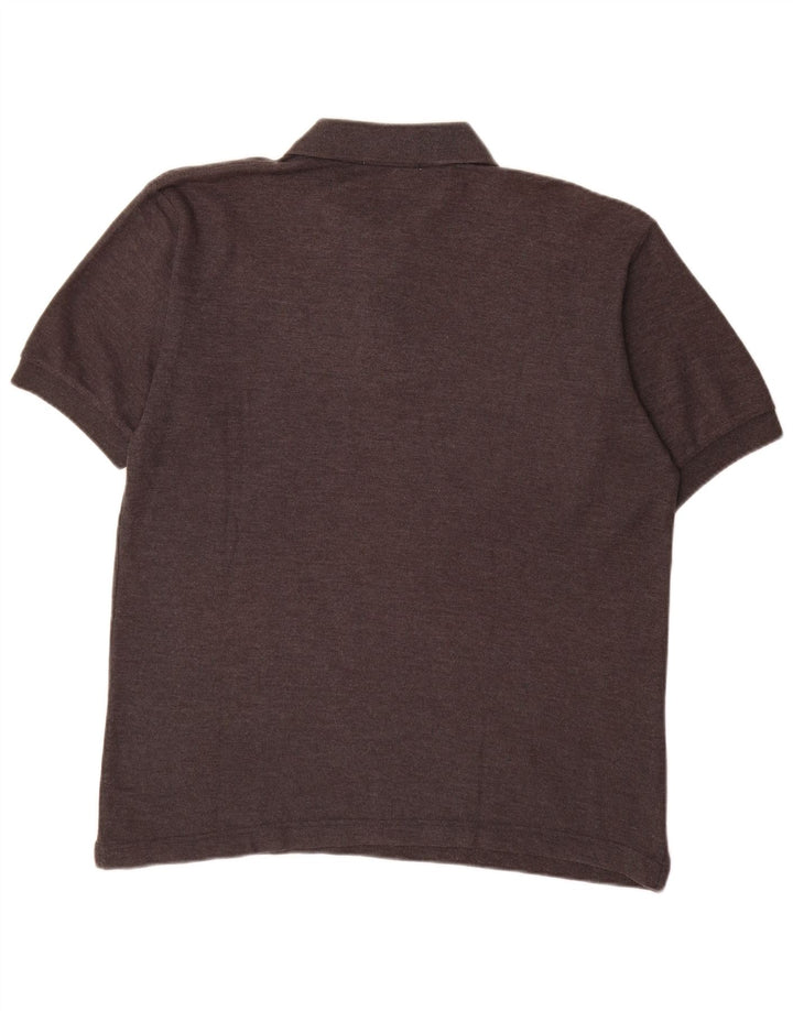 FILA Polo Homme IT 48 Marron Moyen Coton