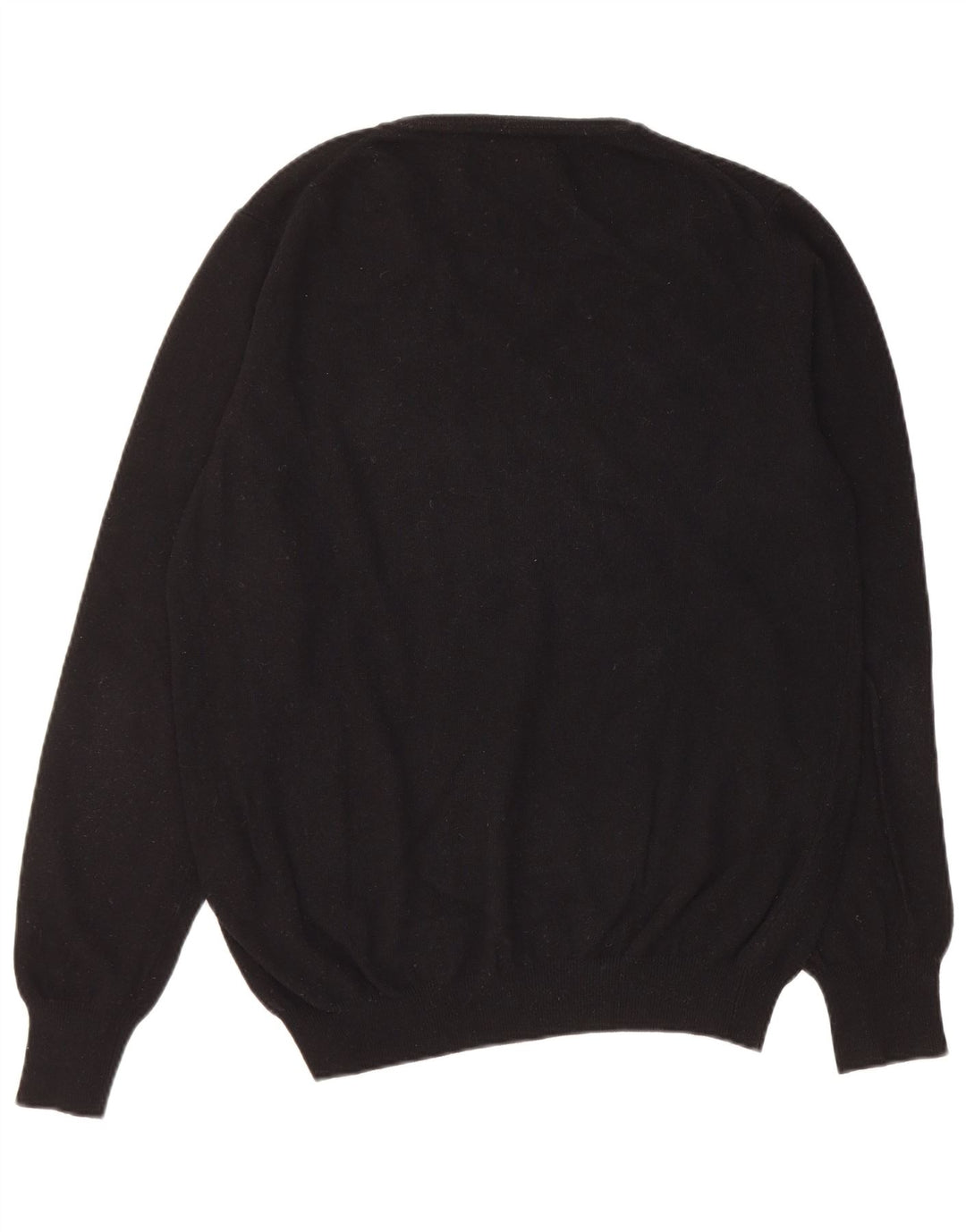 Liu Jo Pull col V pour homme en laine vierge noire Large